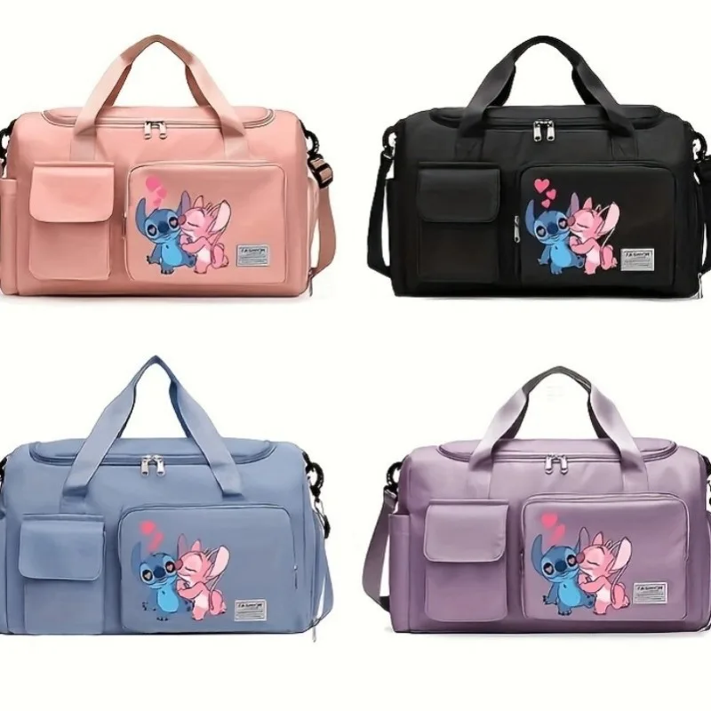 Disney Stitch Handbags High Quality Fashion Shoulder Bag Purses and Handbags Crossbody Versatile Fitness Travel Storage Bag