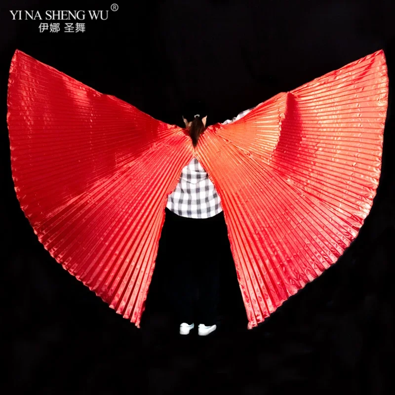 افتتاح إيزيس الرقص الشرقي الجناح اكسسوارات الكبار أجنحة أداء الرقص المصري الشرقي بدون أجنحة عصا 8 الألوان المتاحة