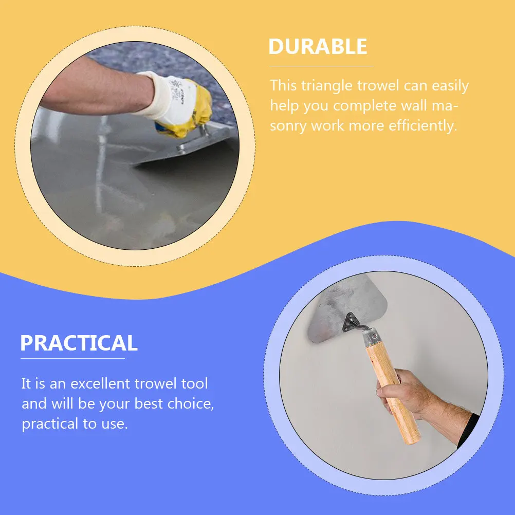 conjunto-de-3-espatulas-triangulares-em-aco-inoxidavel-com-cabo-ergonomico-de-madeira-para-alvenaria-revestimento-de-paredes-e-concreto