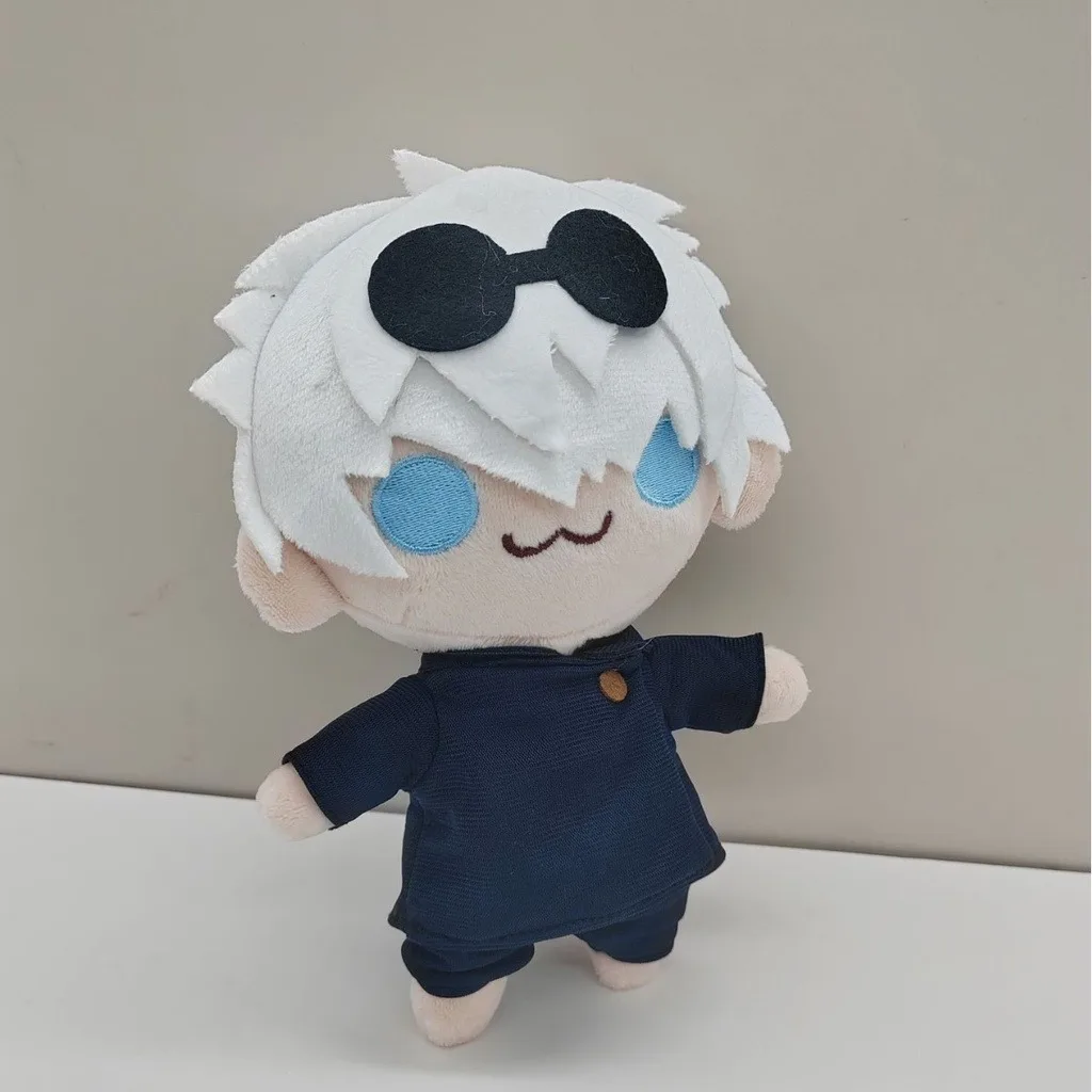 8,66 pulgadas Kawaii Jujutsu Kaisen juguete de peluche dibujos animados Anime Geto Suguru Satoru Gojos peluches almohada lirio juguetes para niños marioneta de mano