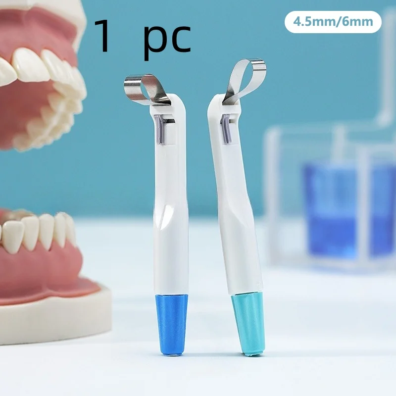 1 szt. Matrycy dentystycznej Matrice regulowany System pierścieniowy ze stali nierdzewnej standardowy i zakrzywiony wstępnie uformowany 4.5/6 MM stomatologia