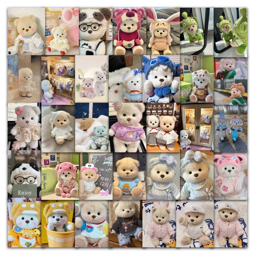 63 ملصق Lena Bear - ملصقات على شكل رسوم متحركة للديكور والحرف اليدوية (متجر Anime Worlds)