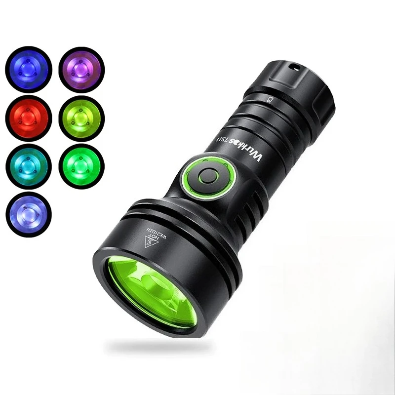 yZ[zWurkkos TS11 EDC ~j 18350 RGB ⏕d͂ 2000LM USB-C [d SFT40 g[` IP68 [NCg Anduril 2.0