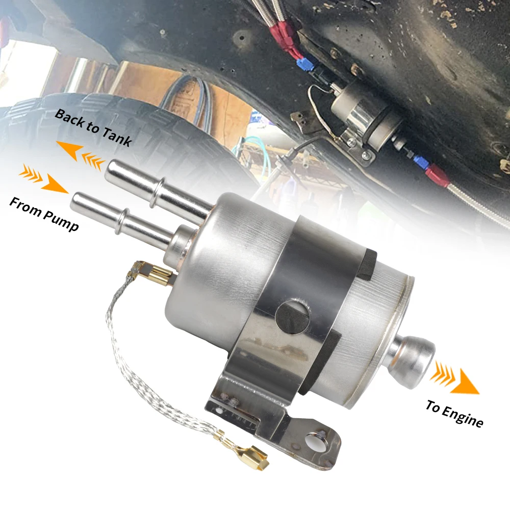 GSL392 255LPH مضخة الوقود المضمنة LS 58 PSI EFI مجموعة منظم مرشح الوقود مع تركيبات 6AN أجزاء مضخة الوقود الخارجية ذات الضغط العالي