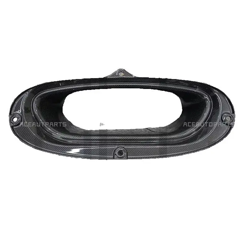 

Dry Carbon Fiber Front Trunk Vent Cover For Ferrari F8 Tributo Spider V8 Front Hood Scoops Body Kit 2019+