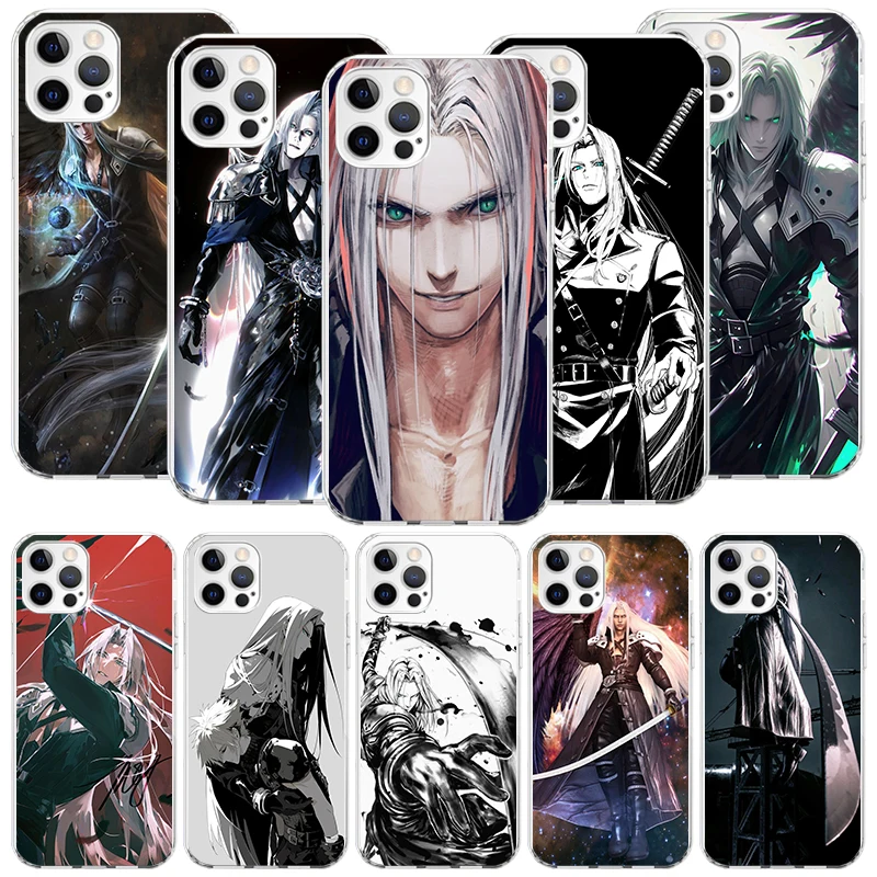 Anime FINAL FANTASY 7 BloodyBeni Phone Case for Apple iPhone 16 15 14 13 12 11 Pro Max XS X 7 + 8 Plus SE Soft Print Shell Cover