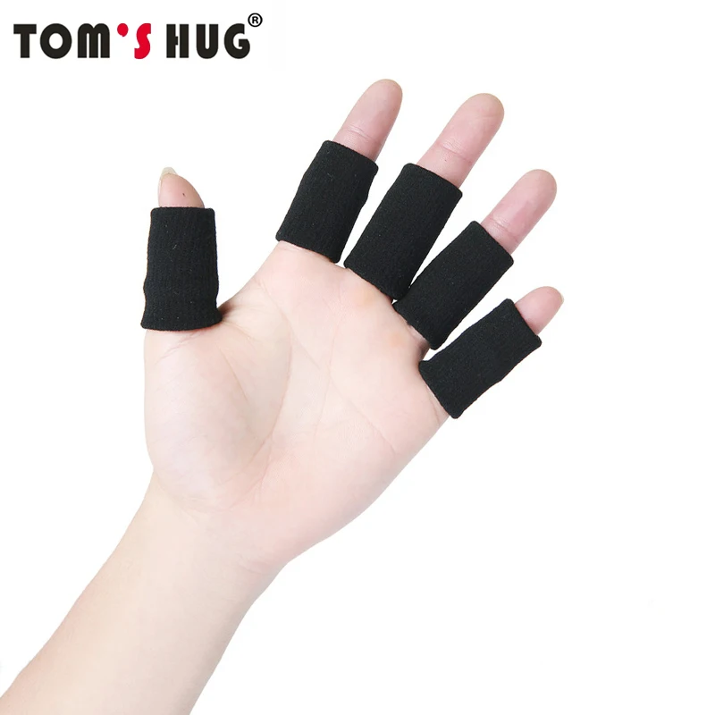 10 Pcs Finger Sleeves – Breathable Compression Finger Protectors for Basketball, Sports, and Exercise (Reusable & Comfortable)