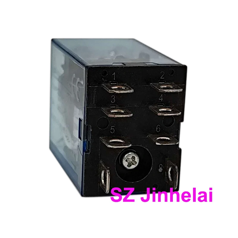 10pcs Authentic Original  Omron LY2N-J(LY2NJ) 8Pins Relays 10A 24VDC 220VAC 12VDC 24VAC 110VDC 110VAC 48VDC 12VDC