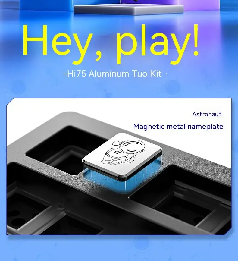 LEOBOG Hi75C プロ Hi75 Sugar65 カスタムメカニカルキーボードアルミ