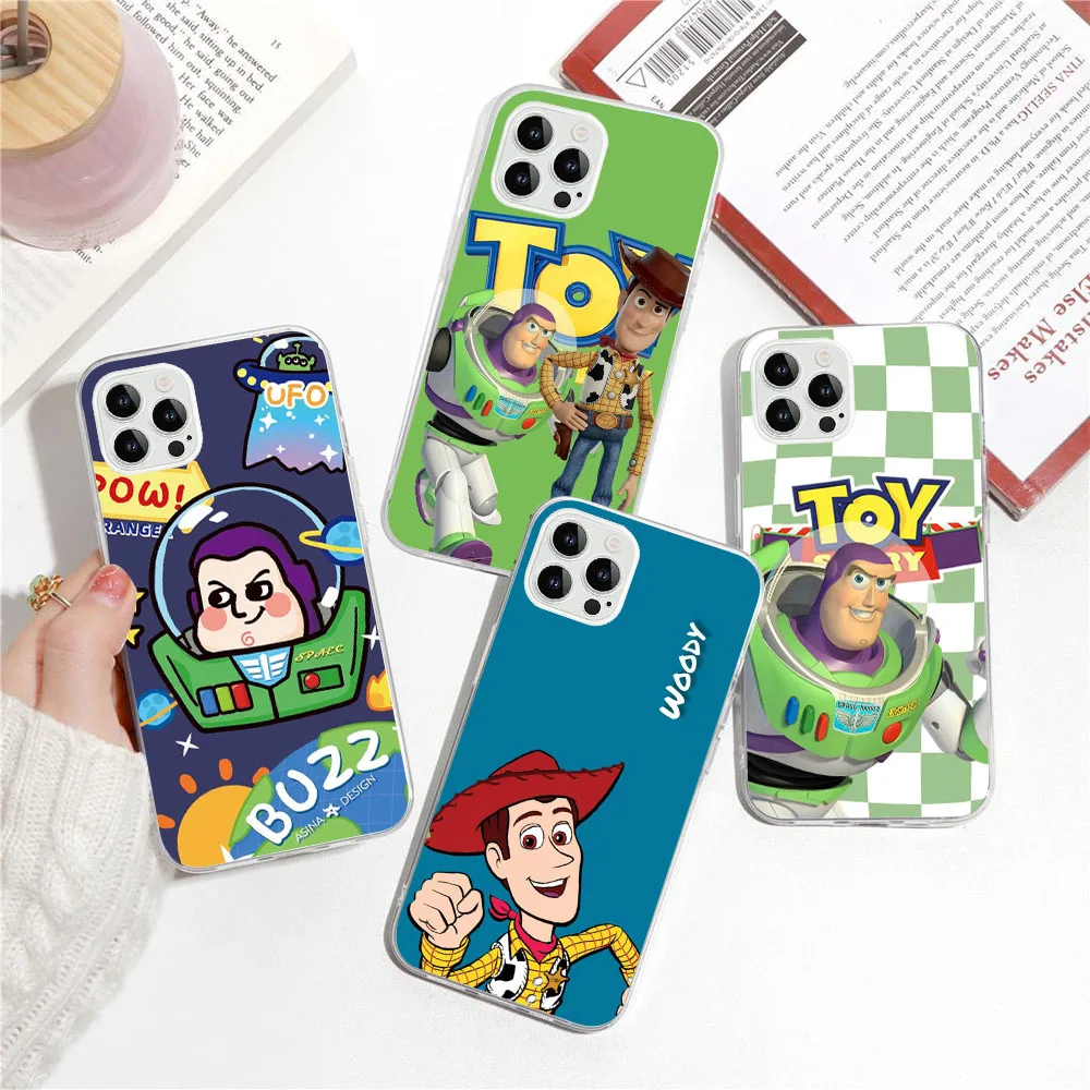 SK-12 Buzz Lightyear Silicone Case For Infinix Hot GT 9 10 10i 10S 10T 11S 20 20i 12i 30 30i NFC Play Lite Pro