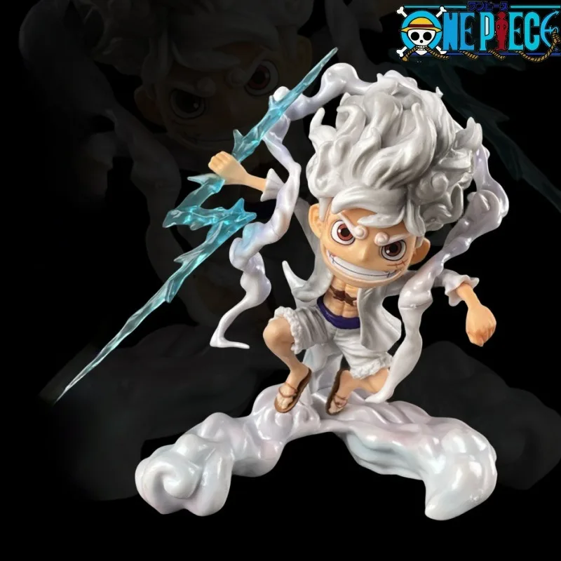 

16cm One Piece Anime Figure Luffy Nika Gear 5 toys model Action Figures statue Collection Desktop decoration Pendant kids Gifts