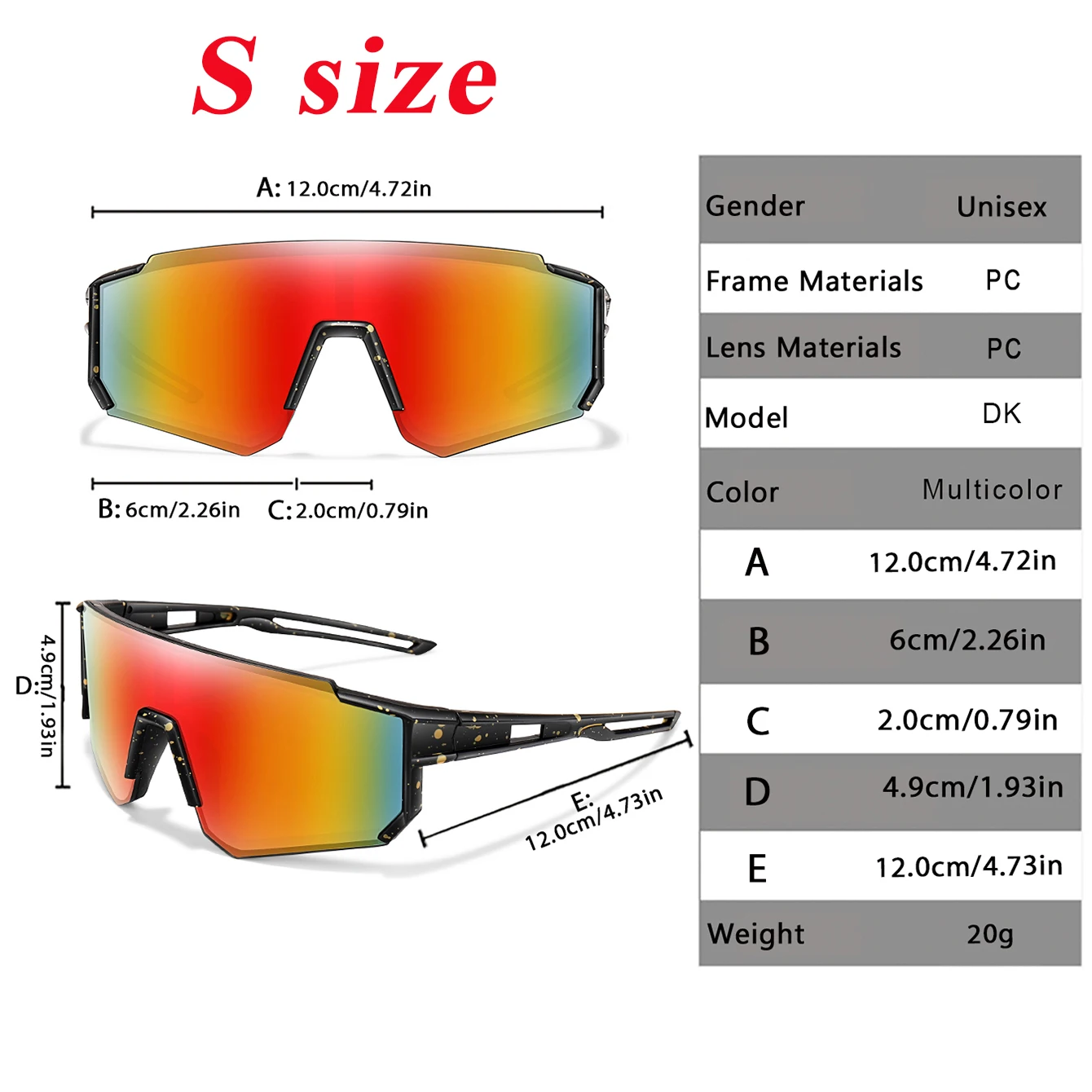 3-14 Year Old Children Baseball Sunglasses Kids Boys Girls M Size Youth BicycleUV400 Outdoor Sports Camping Mtb Bike Eyewear image 3