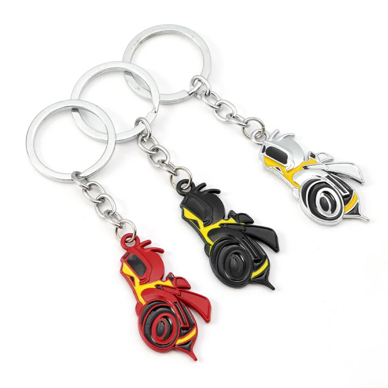 Bumblebee Logo Keychain Keyring for Dodge 6.4L Caravan Challenger SRT Caliber Charger Durango Ram Bumblebee Super Bee Chevrolet