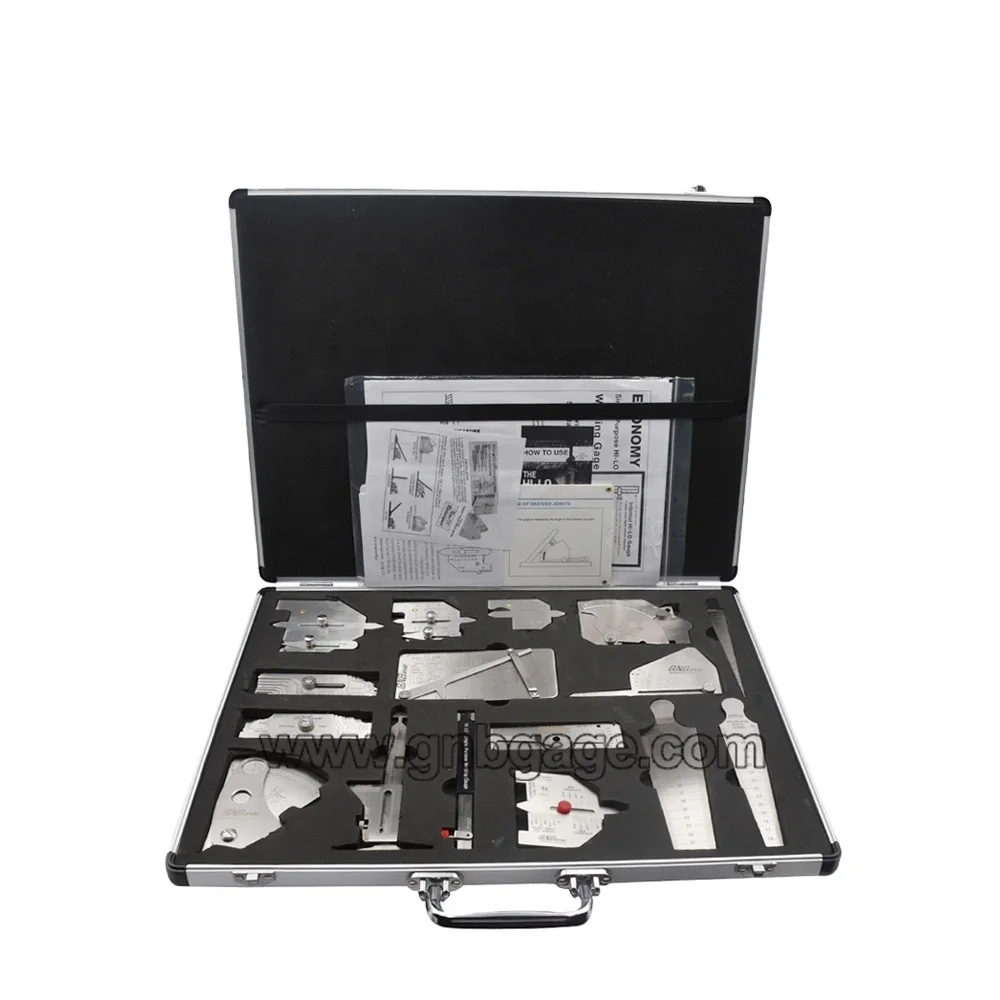 

GNBGAGE 2 Sets MOQ To Customized High Quality Large Type Aluminium Box Welding Inspection Gauge Tools Kits