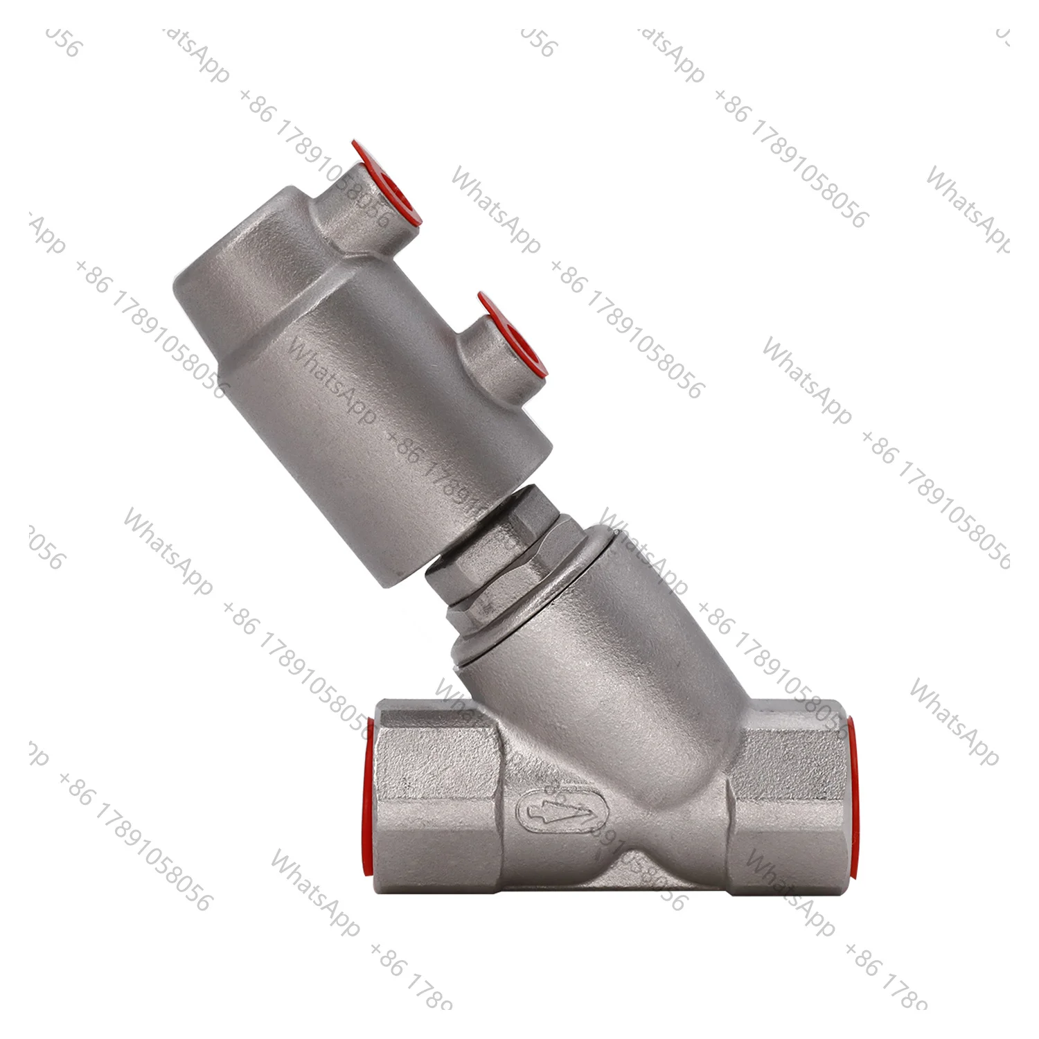 PNEUMATIC SS304 SANITARY ANGLE SEAT VALVE With TRI CLAMP FITTING