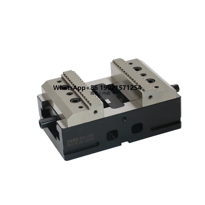

High Quality Jaws Installed on the Front and Back And Have Their Own Zero Interface Stroke Adjustment Self-Centering Vise