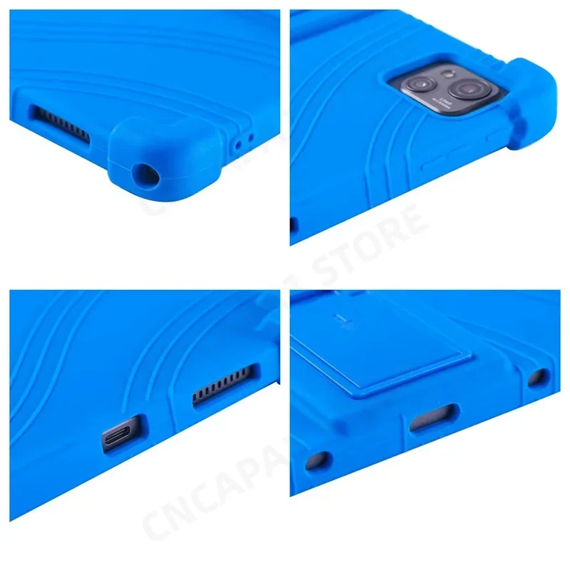 For Blackview Tab 30 80 50 70 5 6 7 8 11 12 15 16 Pro SE 4G WiFi Soft Silicon Case Oscal Pad 10 13 60 70 Cover with Kickstand