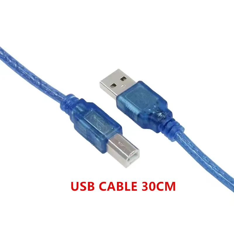 usb printer blue data cable For Aarduno 2560 due por micro mini USB to UNO/MICRO DUE/MINI NANO/TYPE-C