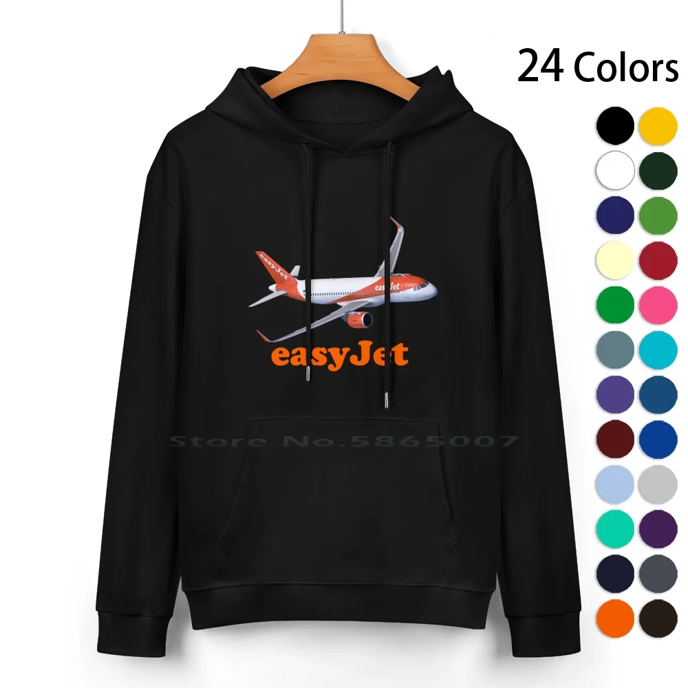 

Easyjet Airbus A320 Airplane Pure Cotton Hoodie Sweater 24 Colors Easyjet Airbus A320 Airplane Airways Aviation Flying Flight