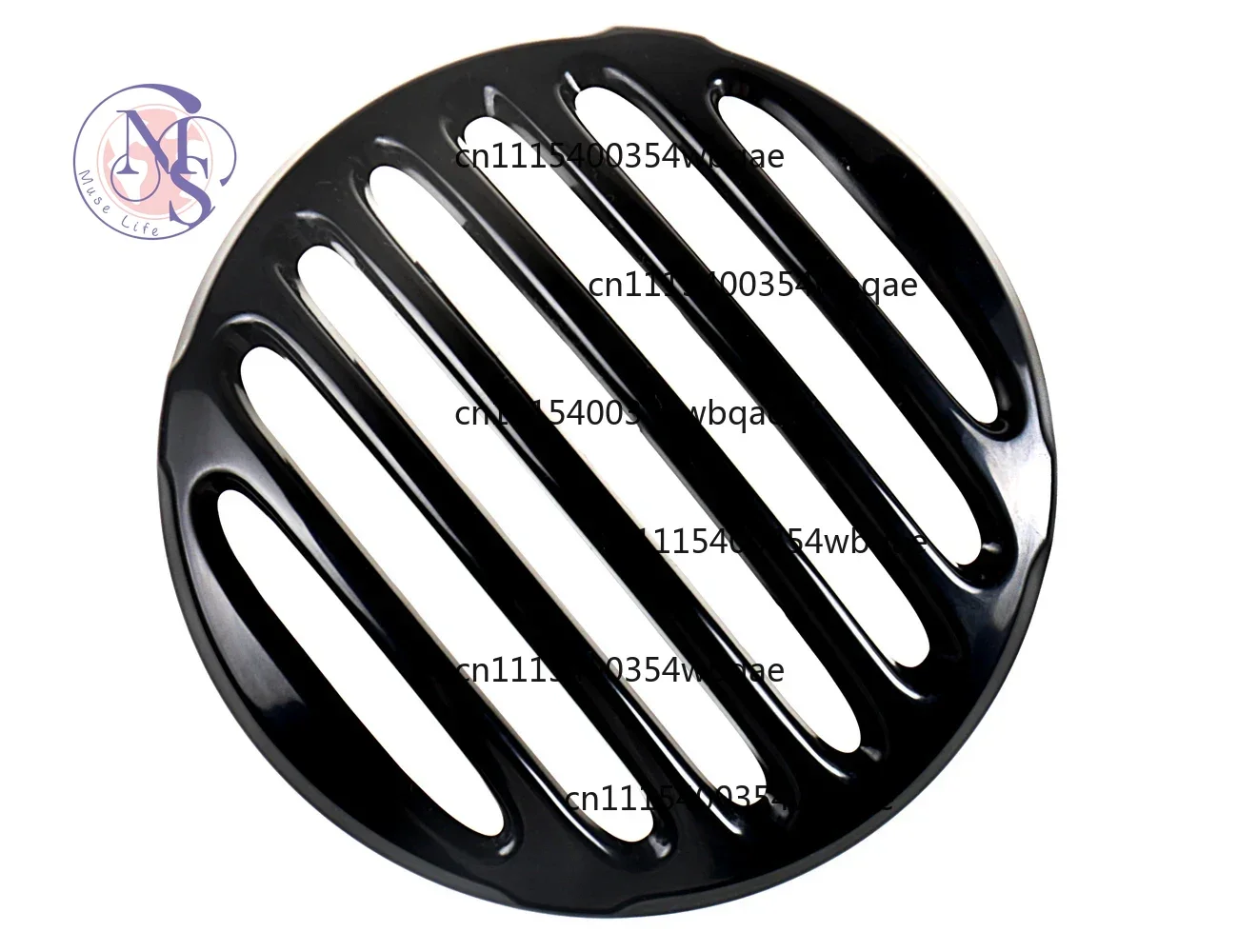 ZOCI-FOR- Black Shallow Cut Headlight Grill Cover for Rebel CMX 300 500 2017-2019, Motorcycle Replacement Accessory