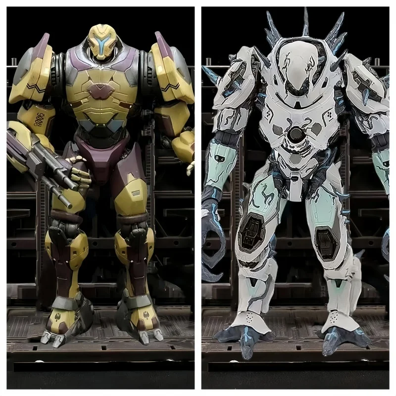 

Горячая новинка 2025 года, фигурка Pacific Rim 2, Valor Omega Mecha Ranger, подвижные фигурки героев, модель, подарочная коллекция, декоративная игрушка