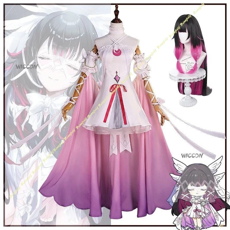 genshin-impact-columbina-game-cosplay-costumes-suit-wig-dress-girls-white-pink-cute-sexy-skirt-party-stage-christmas-halloween