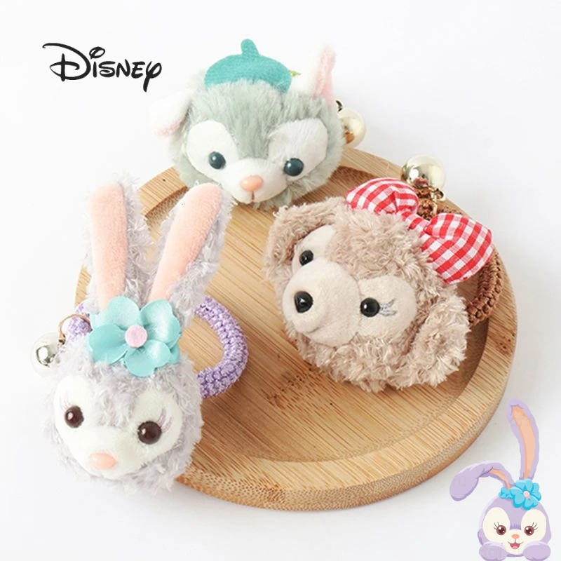 

Disney Stellalou анимированный мультфильм милая плюшевая игрушка головной убор креативный Kawaii галстук для волос для девочек повязка на голову Рождественский подарок оптом