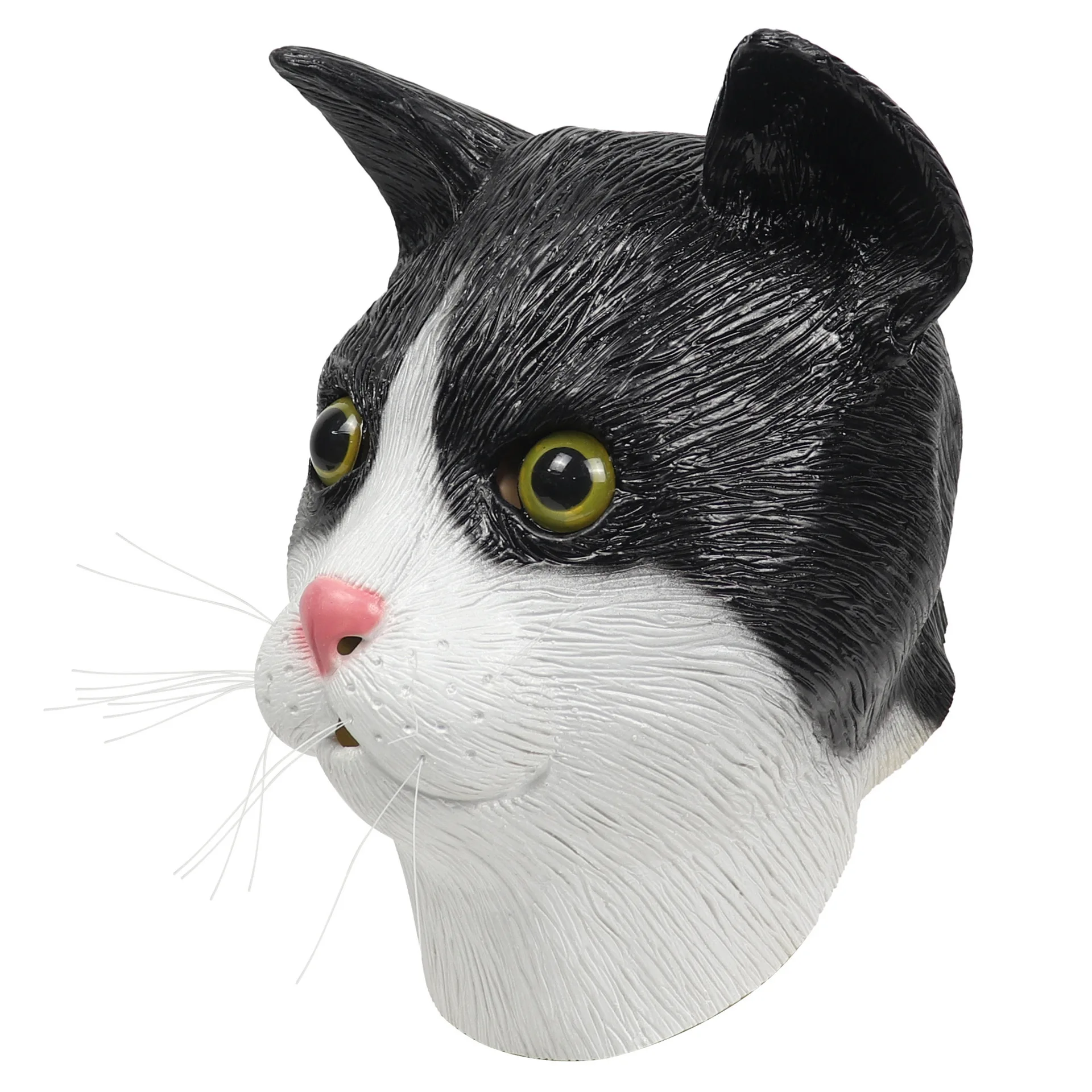 Nowość w maska kota zwierząt zabawni dorośli późny na całą głowę maska na Halloween śliczny kostium na imprezę Cosplay rekwizytów dla dorosłych