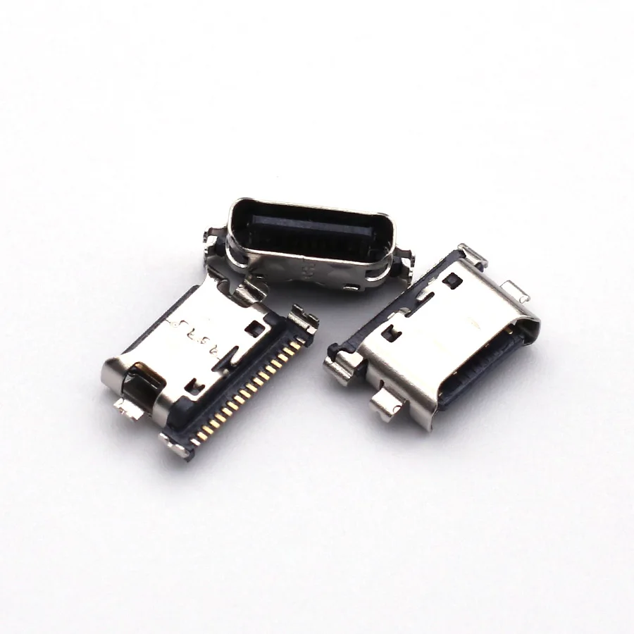 100PCS USB Charging Port Dock Plug For Samsung A12 A20 A22 A21S A30S A31 A32 A40S A41 A50S A51 A60 A70S Charger Connector 18Pin