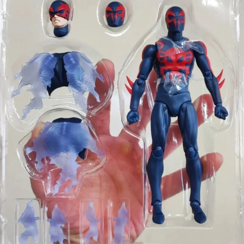 Figurine articulée MAFEX 2099 Spider-Man version BD, modèle décoratif, cadeau de Noël, jouet, collection de périphériques d'anime