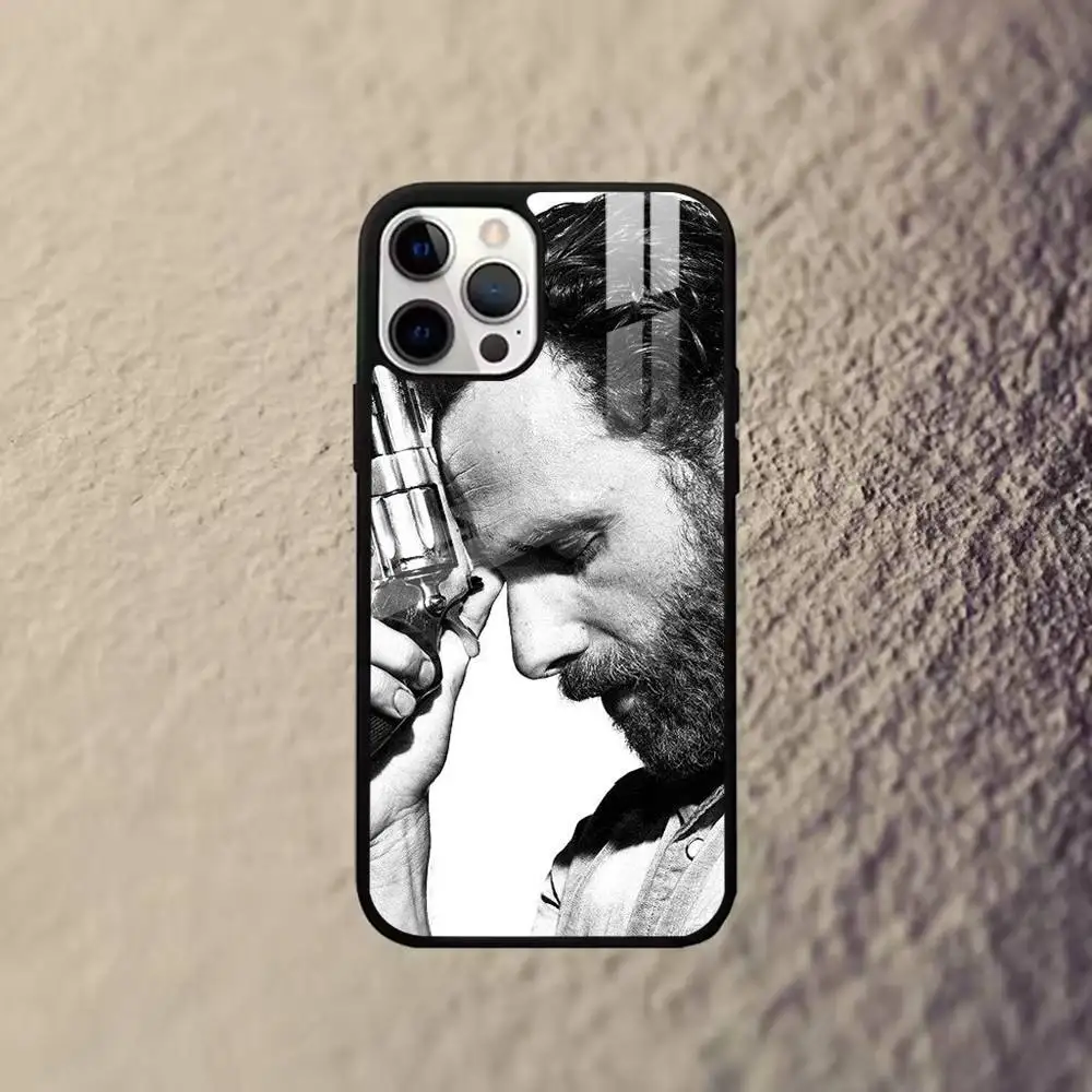classic Rick Grimes W-Walking Dead Phone Case For iPhone Magnetic 15,16,17,14,13,12,11 Plus,Pro with  Wireless Charging - view 2