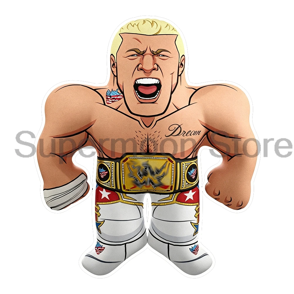 Cody Rhodes Winged Eagle Big Shots Pillow Cartoon Character 3D Soft Stuffed Toy Sofa Cushion Home Decoration view 3