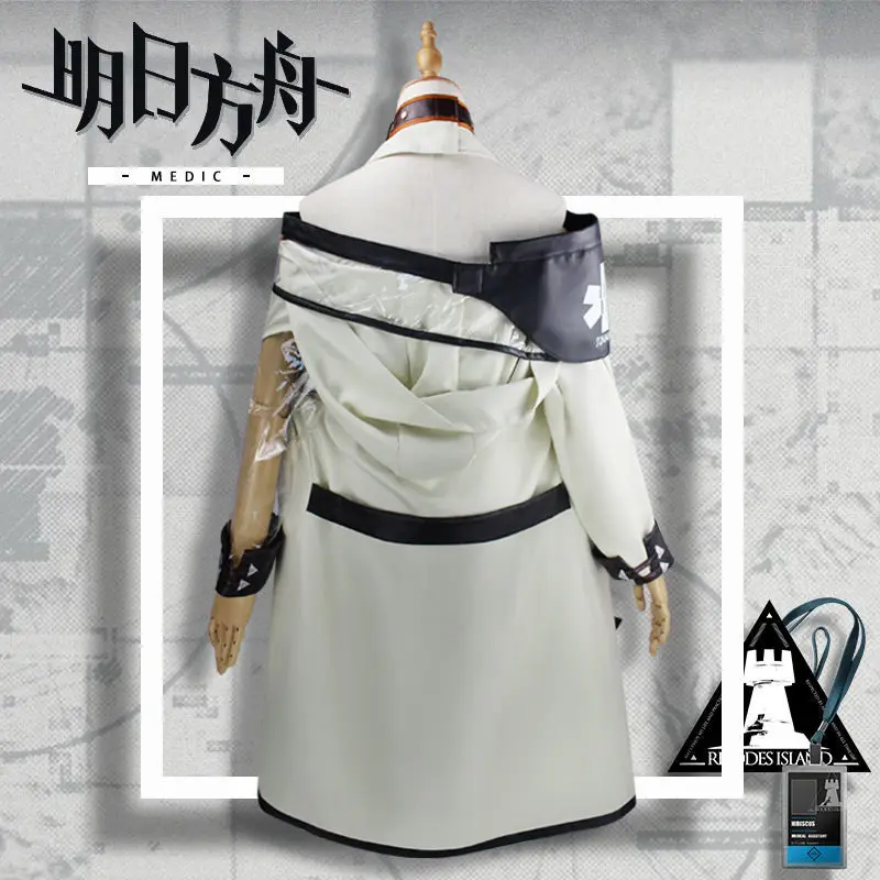 Kaltsit Cosplay Costume gioco Arknights costumi Cosplay Anime Comic Cartoon abbigliamento donna uniforme tubo vestito off spalla