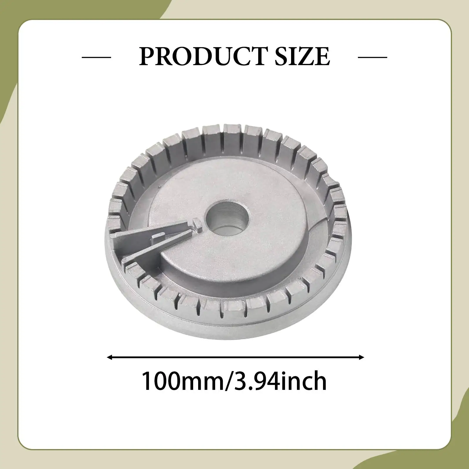 مكون استبدال قاعدة الموقد السطحي من سبائك الألومنيوم 4454597