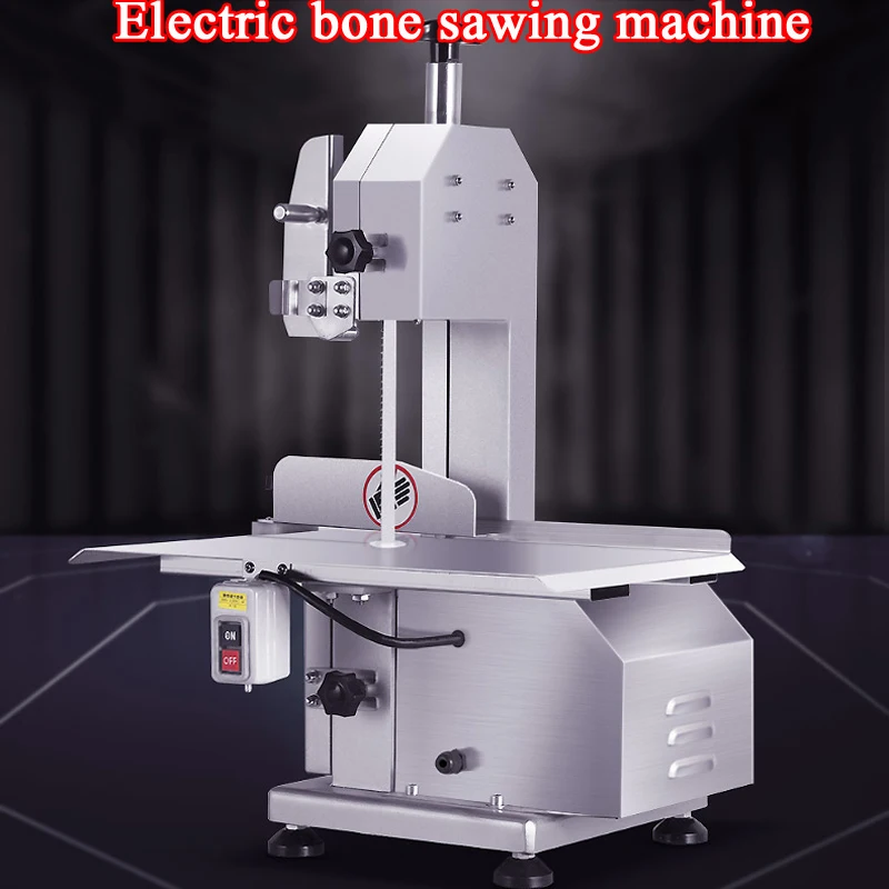 Electric Meat And Bone Saw Commercial Bone Sawing Machine For Frozen Meat/Trotter/Ribs/Fish/Meat/Bone Etc.