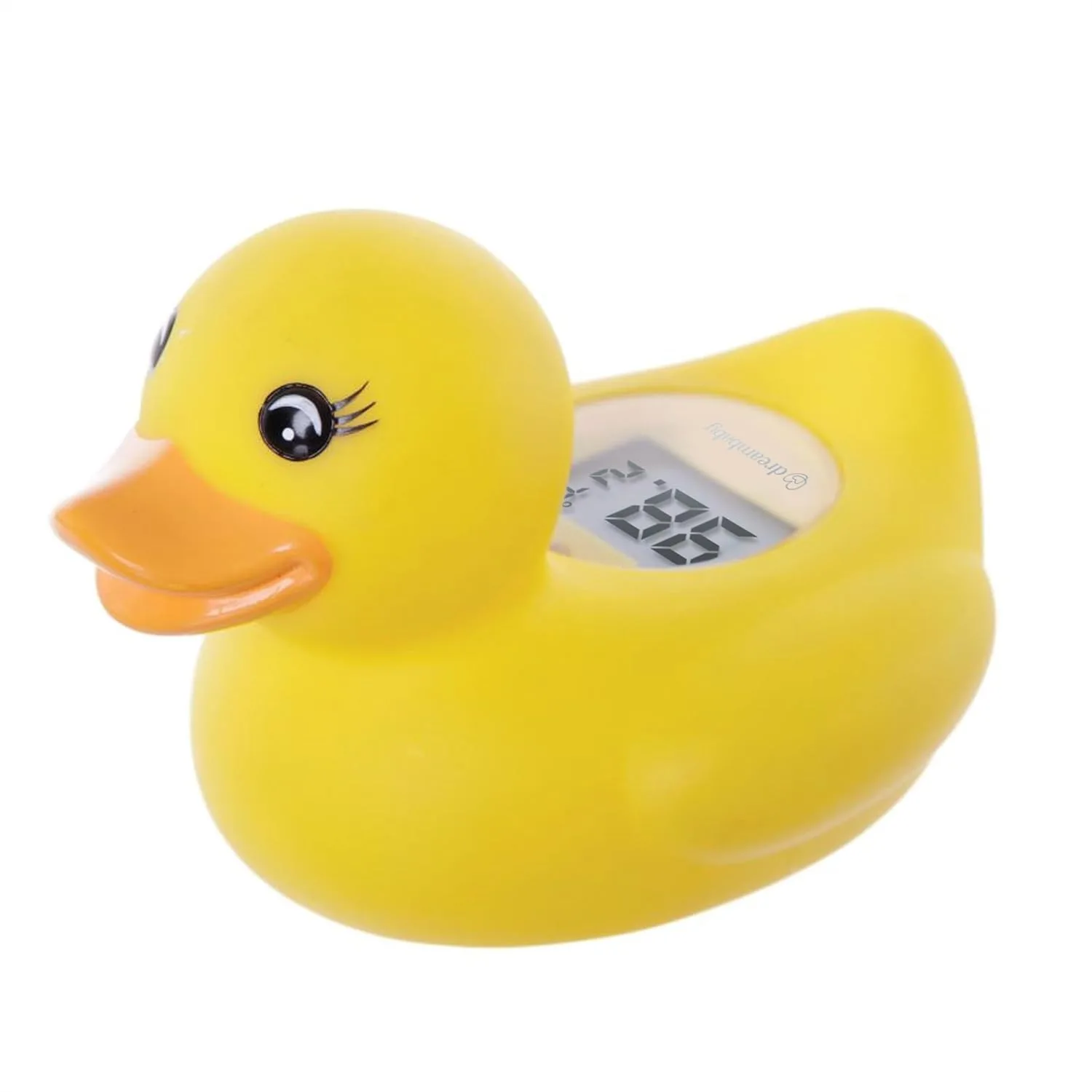 Digital Baby Bath Thermometer Duck – Instant Water & Room Temp Reader, Color Coded Safety Indicator, Fun Floating Toy for