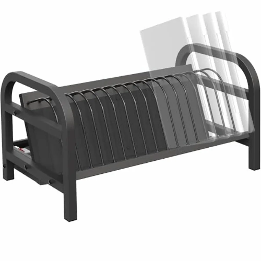 

16-Bay Laptop and Tablet Open Charging Station for Devices up to 14 inches Black Stand-LAPC3