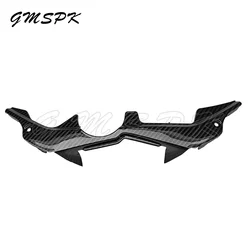 Motorcycle Carbon Fiber Pattern Fairing Panel Cover Cowl Headlight Infill Cover Trim Fit for Kawasaki ER6-N ER6N 2009 2010 2011