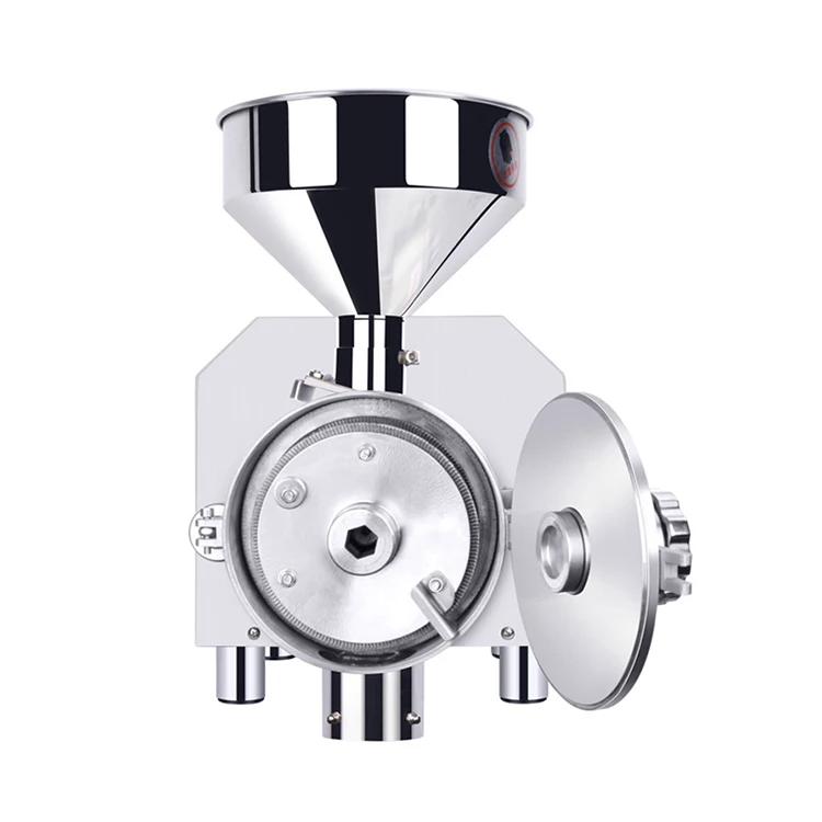 Moedor de sabor elétrico comercial moinho de grãos secos/moedor de farinha de milho