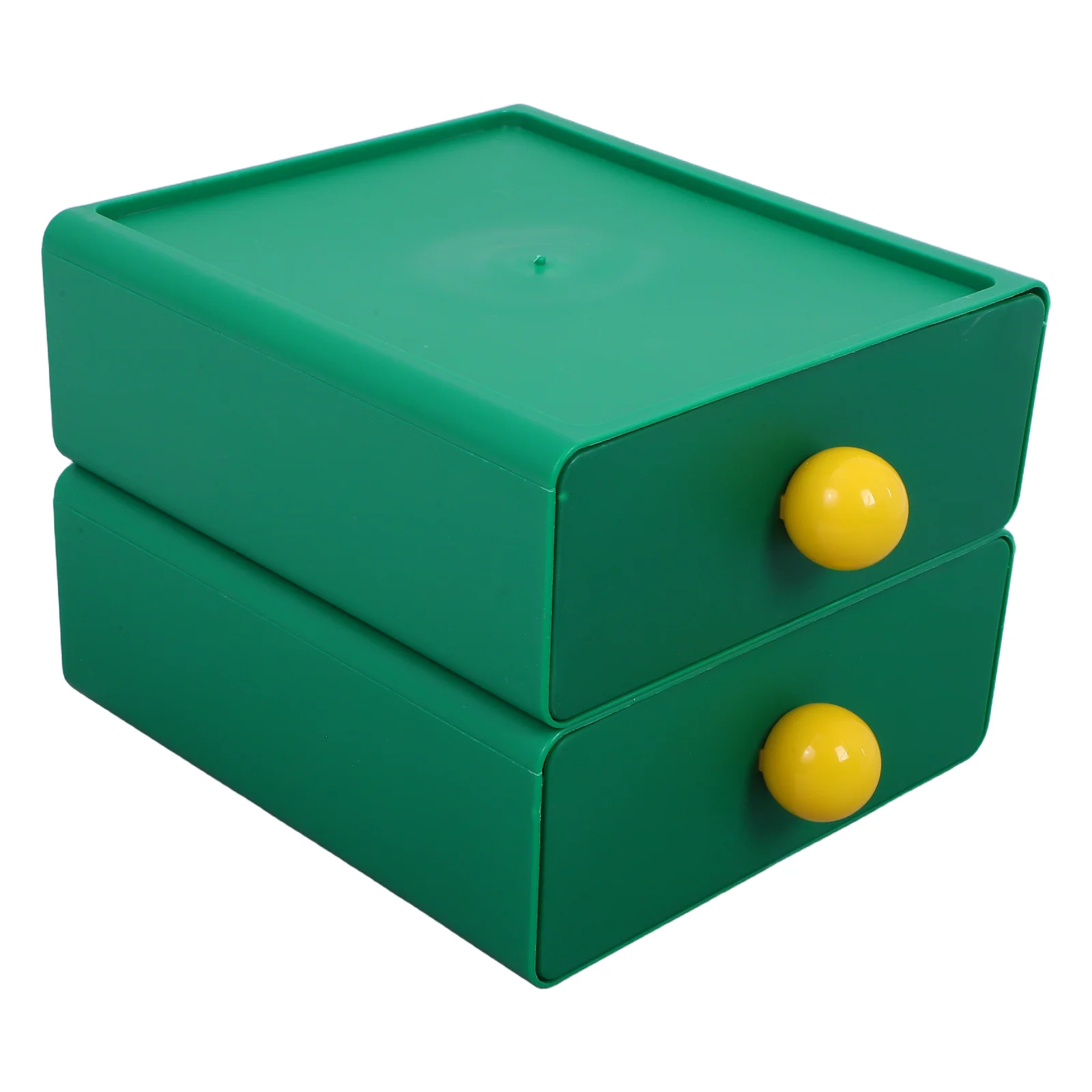 

2Pcs Desktop Storage Boxes Multifunctional Material Office Desk Accessories Capacity Stackable Boxes Supply