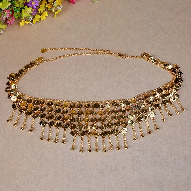 Belly Dance Accessories Beads Tassel Belly Dance Belts for Women Belly Dancing Hip Scarf