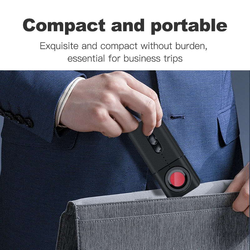 Portable T3 Anti Spy Camera Detector Hidden Cam Infrared RF Signal Finder Eavesdropping Mini Security Device GPS Radio Scanner