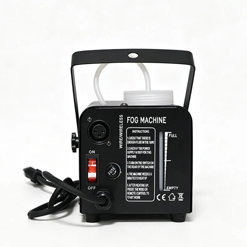 400W Fog Machine Equipped With Wired Control Wireless Remote Atmosphere Effect Stage Smoke Machine For Various Stage Occasions