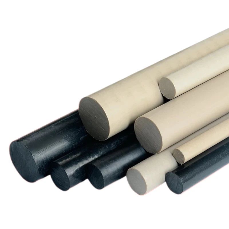 

500mm PVC Round Rod Bar Plastic White Gray Black Billet Spacer Engineering Diameter 6/8/10/12/15/20/25/30/35/40/45mm