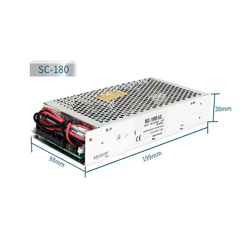 Imagem -04 - Mzmw-ups Função de Carga Comutação de Alimentação Entrada ac 110 v 220v dc 12 v 13.5a 24v 6.5a 12 Volts Carga da Bateria do Monitor Cctv 180w