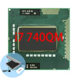 Pour Intel Core i7-740QM i7 740QM SLBQG 1.7 GHz façades-Core lecture-Thread CPU Processeur 6W 45W Socket G1/rPIncome 988A