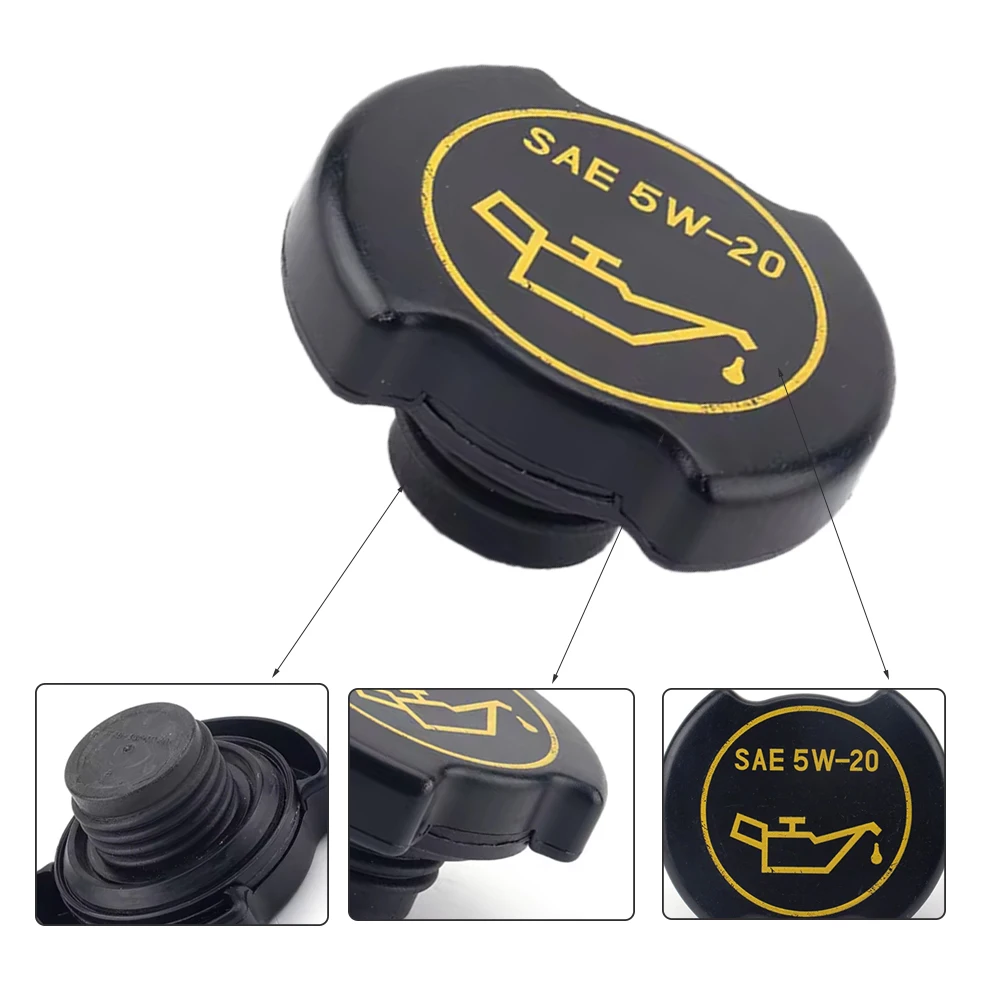 Car Engine Oil Filler Cap Cover F3AE6766BA F3AZ6766B For Ford E‑150 E‑550 F53