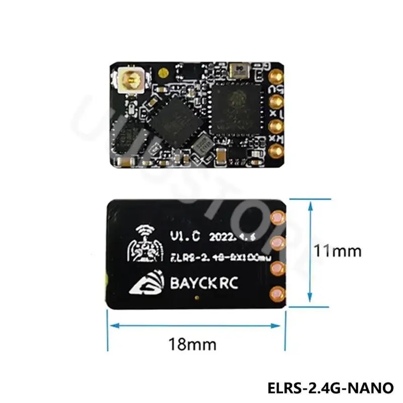 Odbiornik ELRS 2,4 GHz NANO ExpressLRS BETAFPV NANO 2400 RX z anteną typu T obsługa aktualizacji Wi-Fi dla drona FPV RC