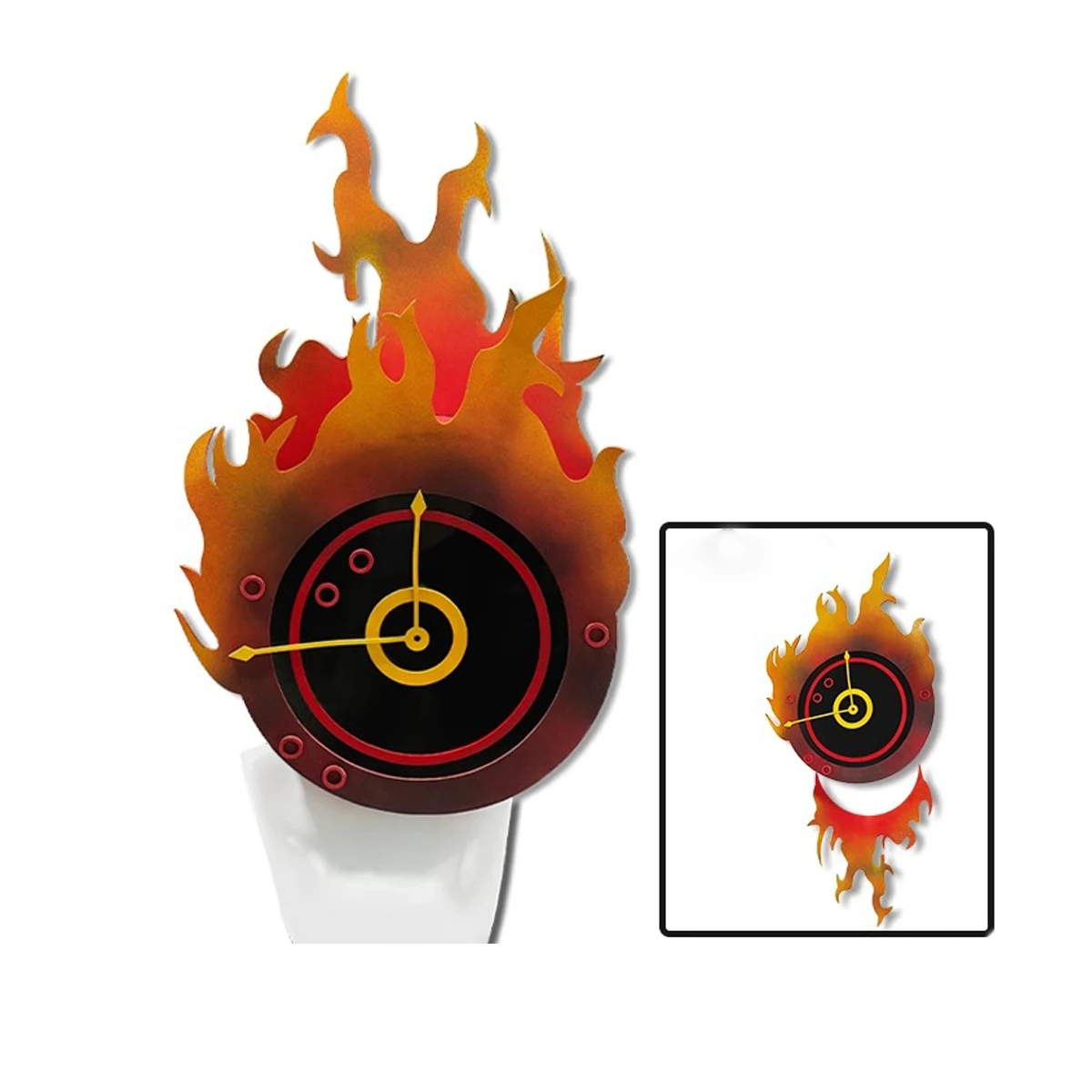 

Dante Cosplay Alarm Clock Headpiece - Limbus Company Anime Prop for Halloween & Conventions