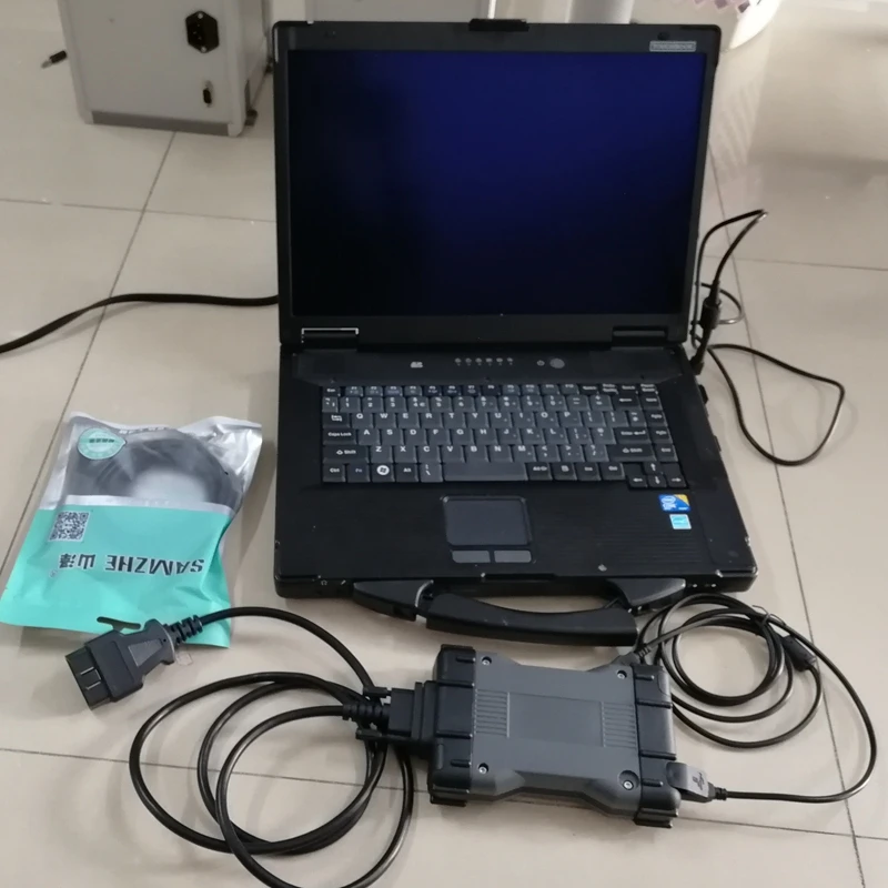 Newest Mb Star C6 Ssd Vci Diagnostic Tool CAN DOIP Protocol Software SSD 480GB XENTRY Laptop CF52 4g Touch Ready to Work